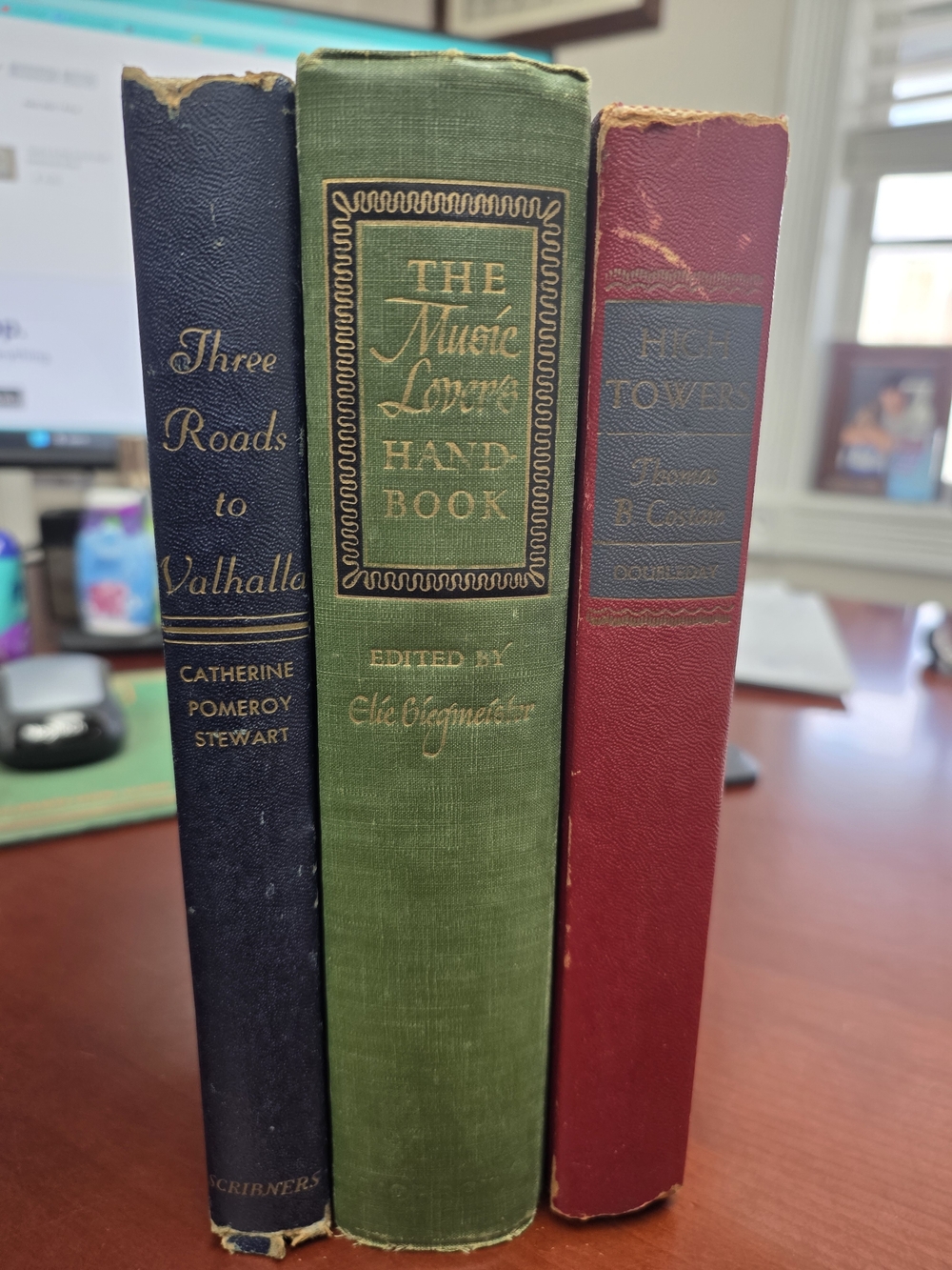 Vintage Hardcover Book Lot of 3 – Mid-Century Classics